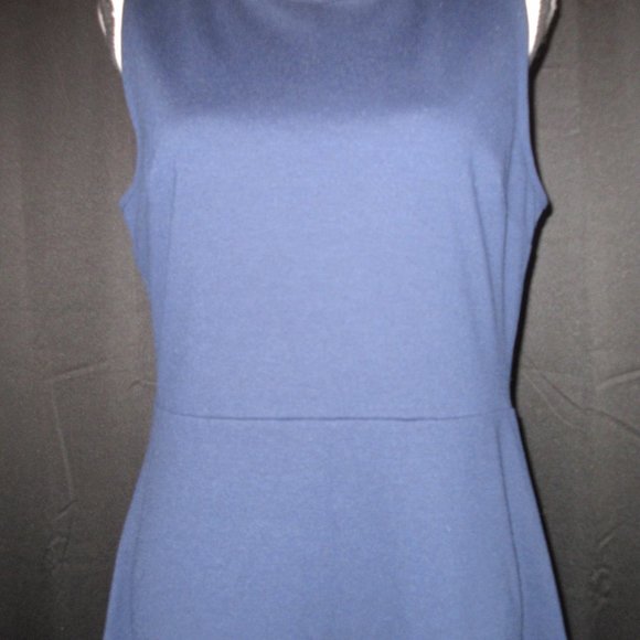 Women's GAP Navy Blue Shell Tank Dress Size 12 Tall - Picture 4 of 4